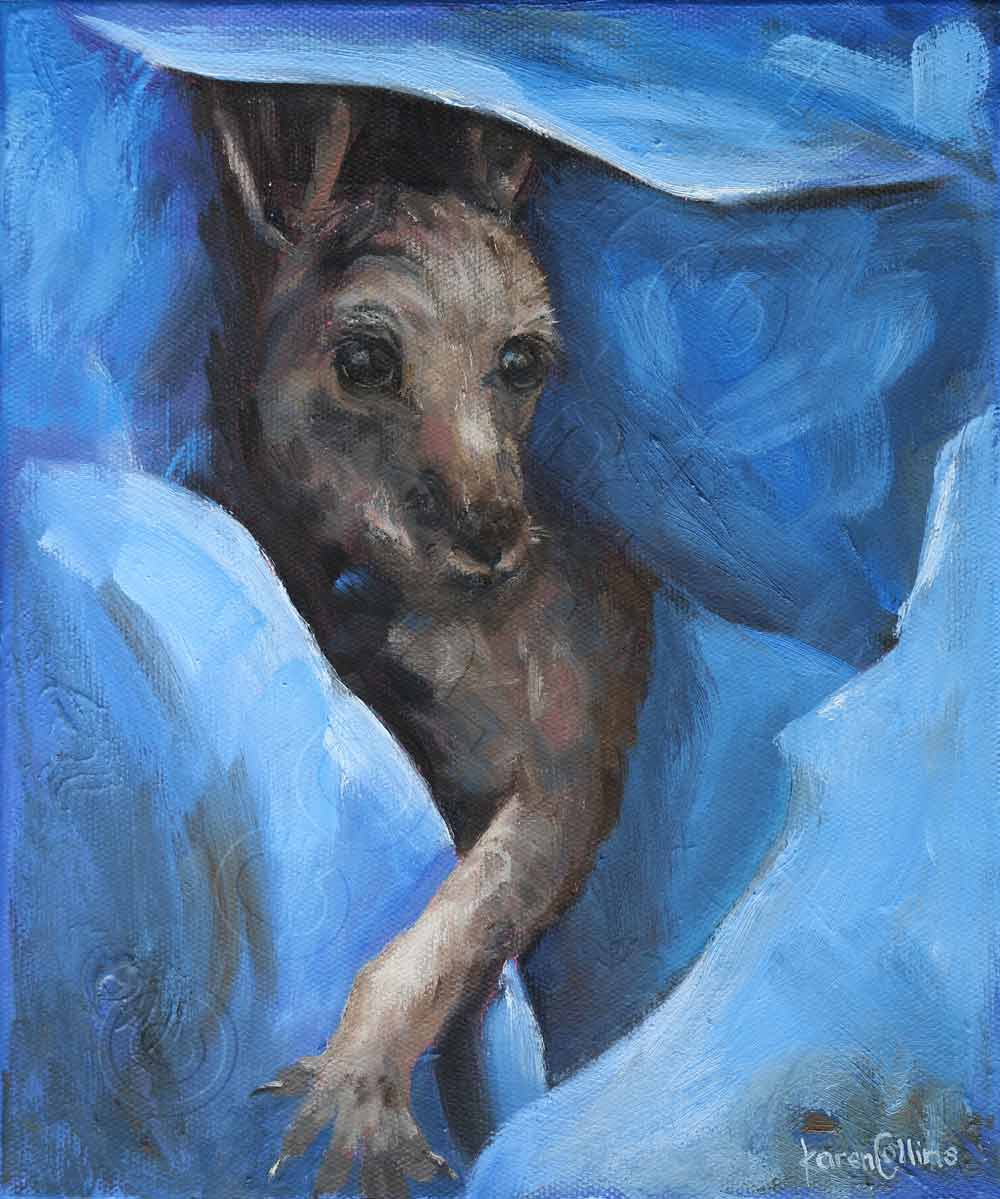 Painting of Kangaroo