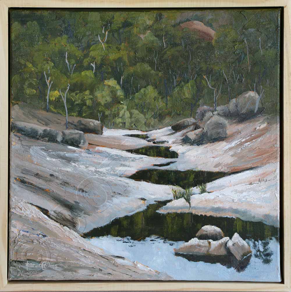 Landscape Painting of Girraween National Park
